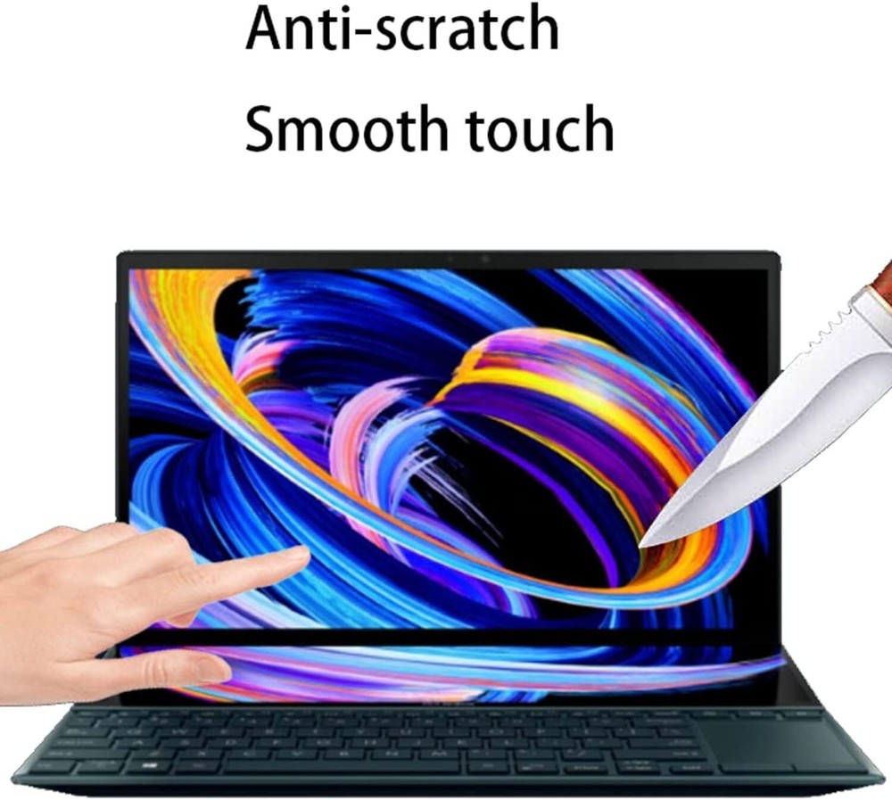 Privacy Screen Protector Designed for ASUS ZenBook Pro 14 Duo OLED black