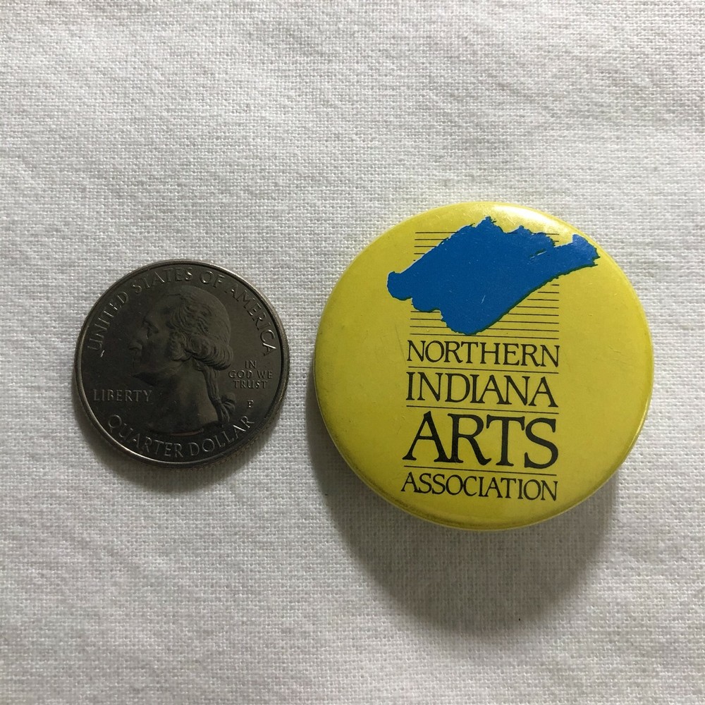Northern Indiana Arts Association Pinback Button #36586