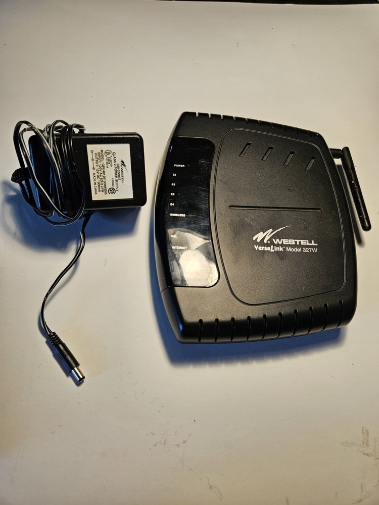 Westell Wifi Router Model 327w