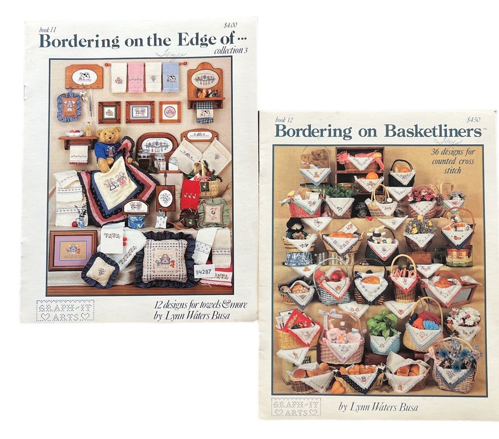 Graph It Arts Bordering On Basketliners & bordering on edge Cross Stitch Pattern