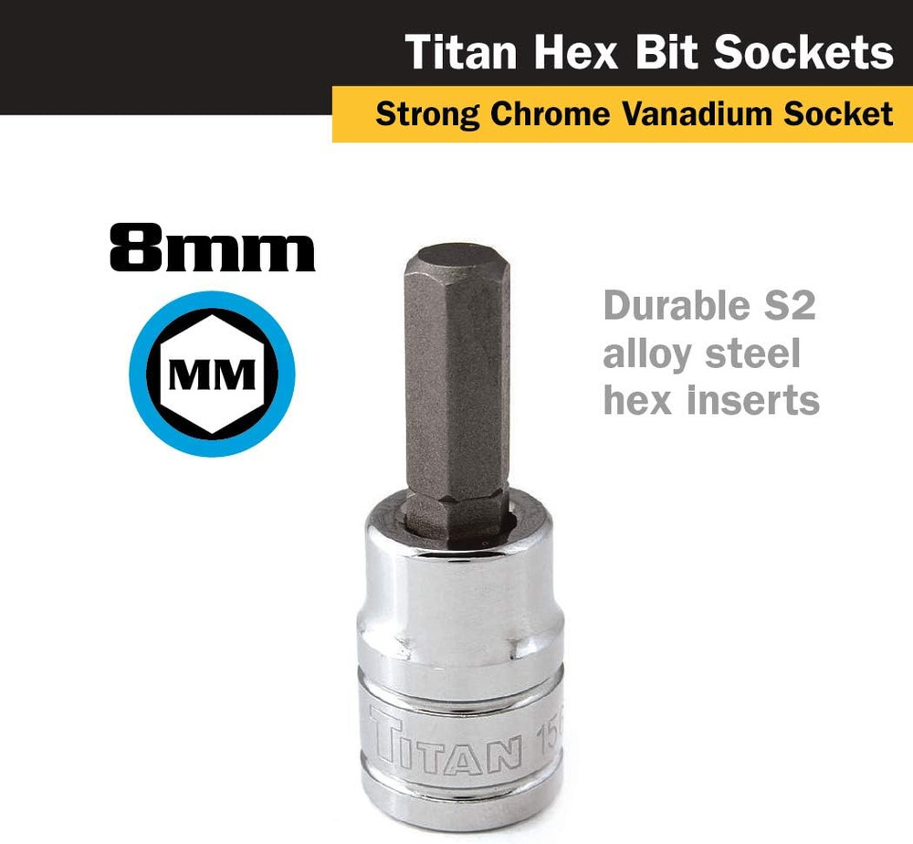 15608 3/8-Inch Drive X 8Mm Hex Bit Socket