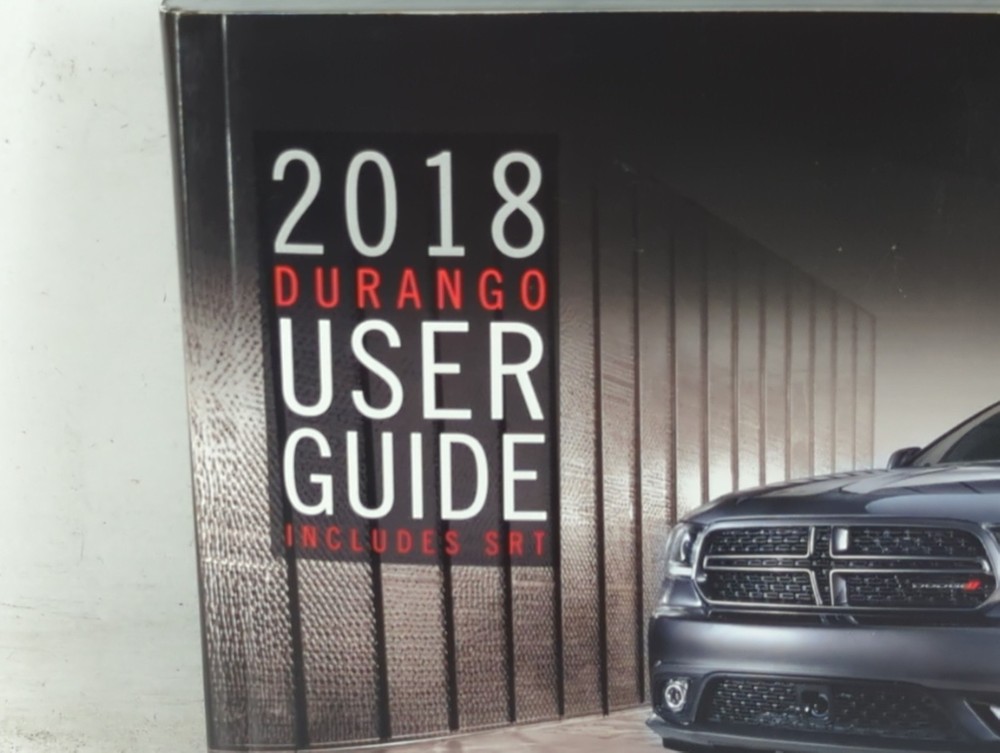 2018 Dodge Durango Owners Manual Book Guide M7GZ2