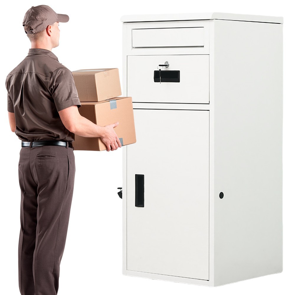 Package Delivery Box Waterproof Package Drop Container for Home Office Apartment