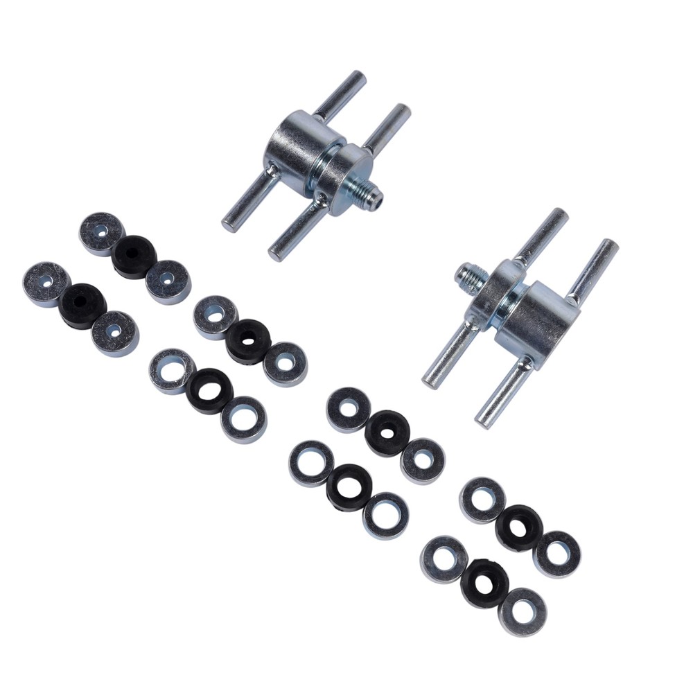 HVAC Refrigeration Fitting Kit 12458 No-Flaring Pipe Adapter with Storage Case