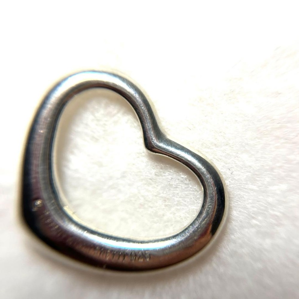 Authentic TIFFANY&Co Open Heart Pendant Top