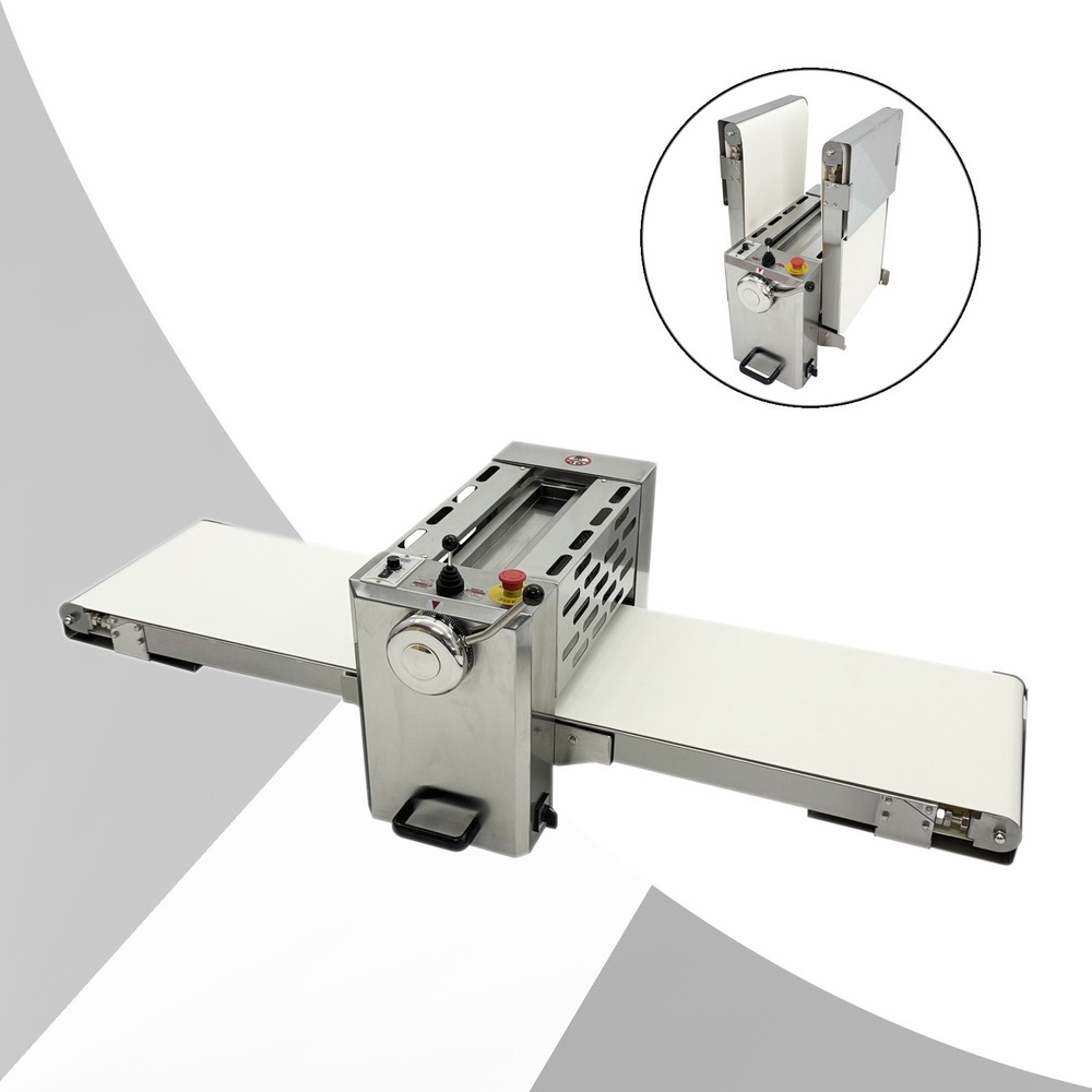 110V Mini Commercial Desktop Electric Foldable Dough Sheeter Machine
