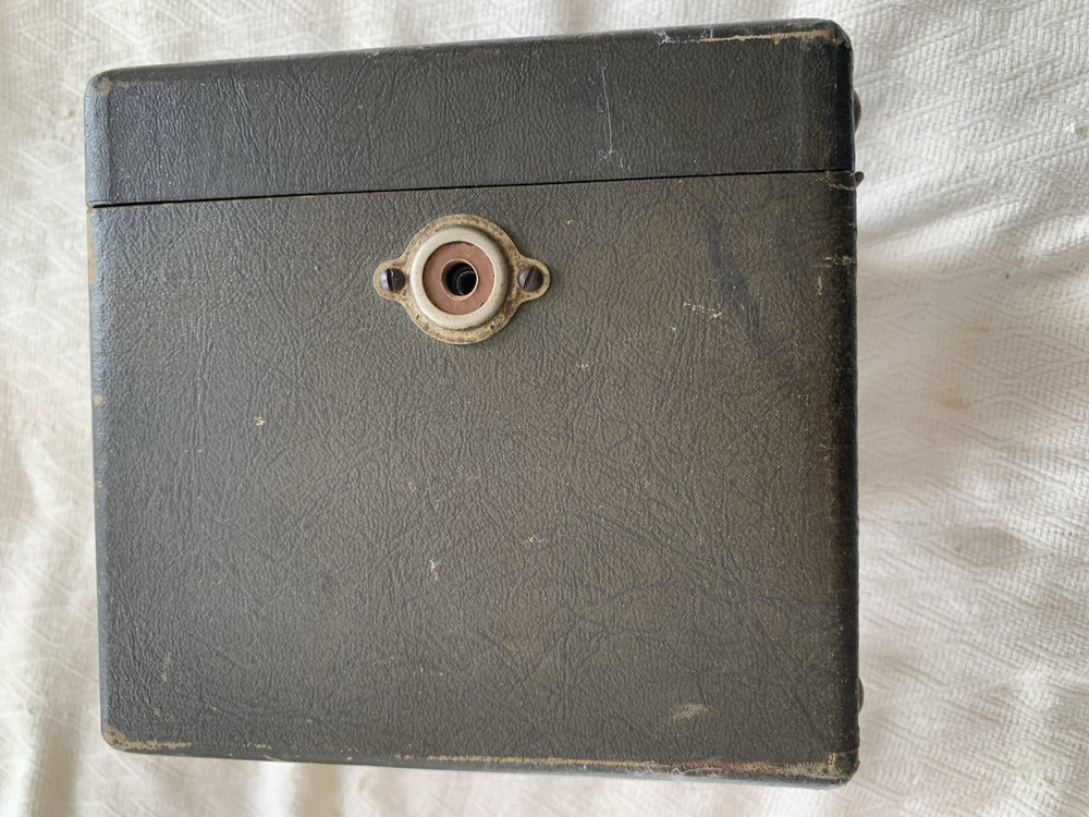 Peerless Signagraph Instructograph Morse Code Trainer RCA Institutes Crank Reel