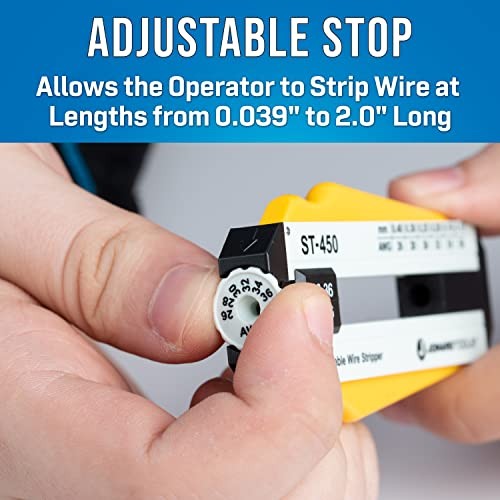 ST-450 Adjustable Precision Wire Stripper 26-36 AWG