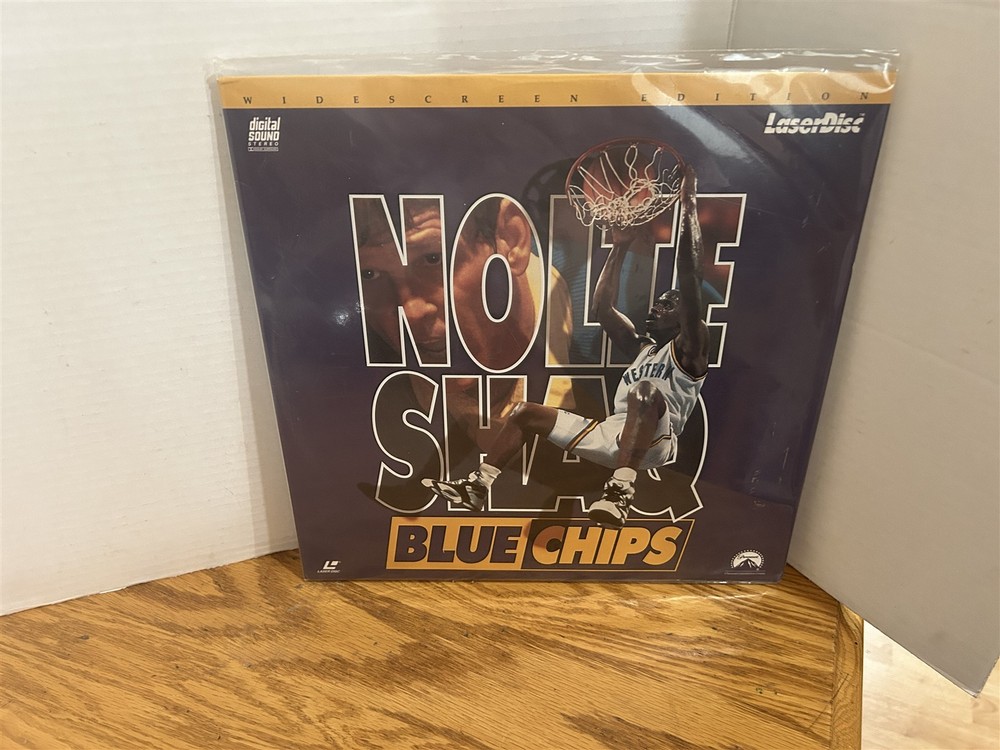 BLUE CHIPS LASERDISC ~ NICK NOLTE & SHAQ WIDESCREEN EDITION