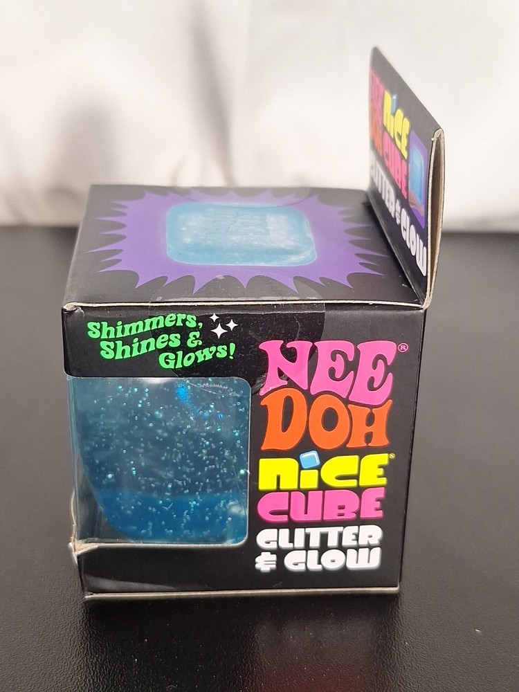 Nee Doh Nice Cube Glitter & Glow