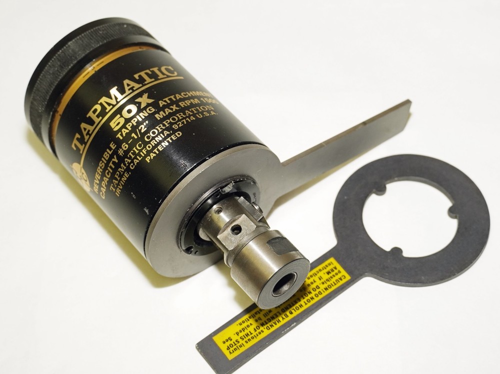 Tapmatic 50X Reversible Tapping Head Attachment #6-1/2"