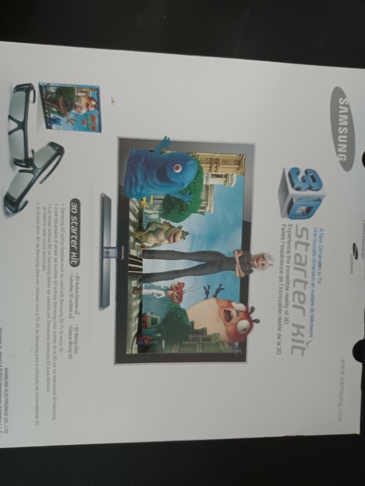 Samsung 3d Starter Kit Monsterr Vs Aliens