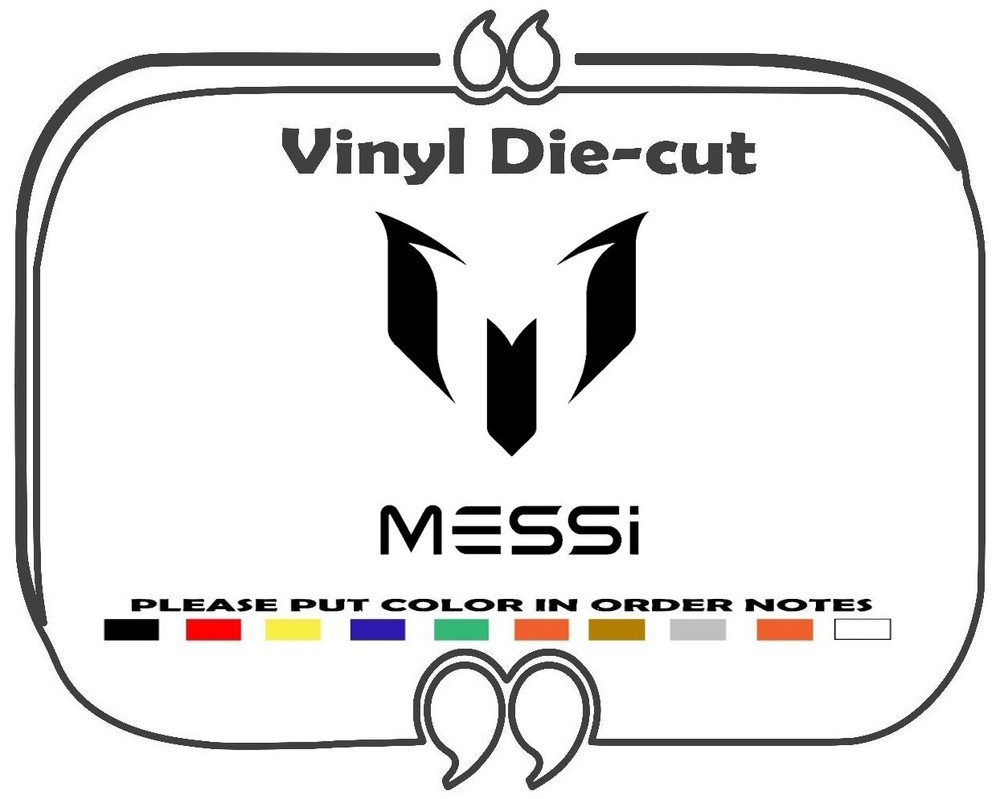 Messi Logo decal