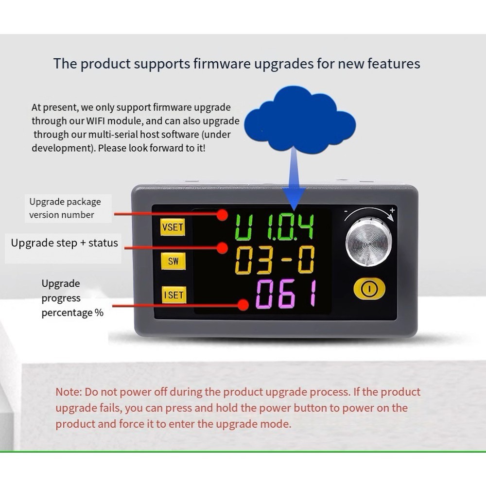 Step Up Step Down CNC DCDC Converter Suitable for Various Applications