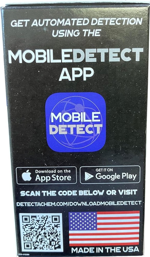 Compact Drug Kit with Automated App Detection - Easy & Discreet Solution