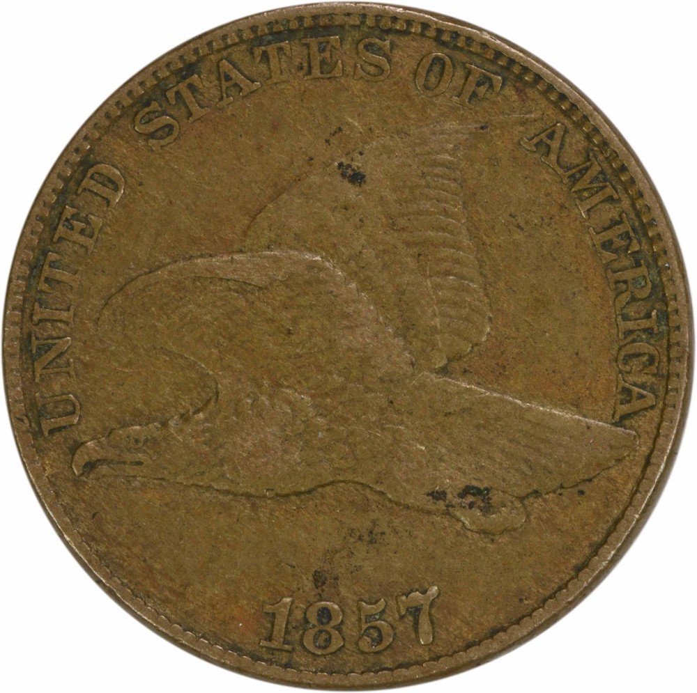 1857 Flying Eagle Cent EF Uncertified #149