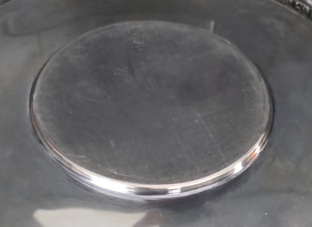 1926 Gorham Silver Soldered E.P. 10" Tray