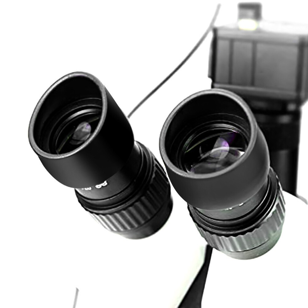 2Pcs Rubber Eye Shield Cups Eyepiece Covers for Microscope