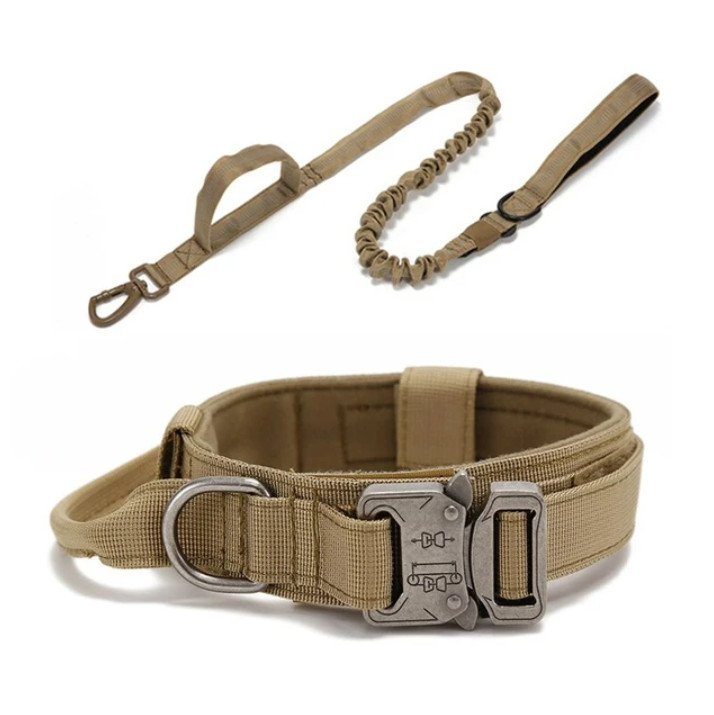 Tactical Dog Harness with Handle No-pull Large Military Collar US Working Dog