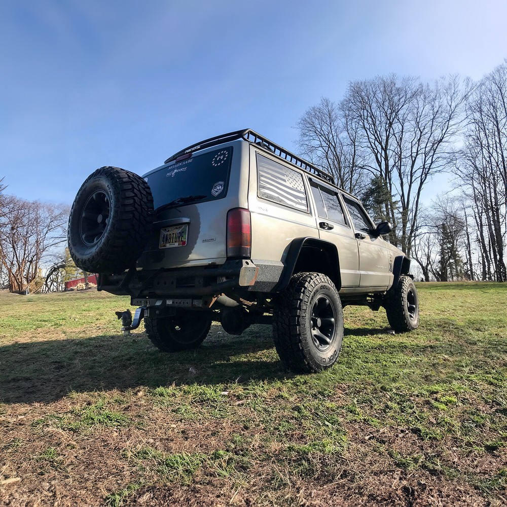 KBD Durable Polyurethane Front & Rear Fender Flares Fits Jeep Cherokee XJ 84-01