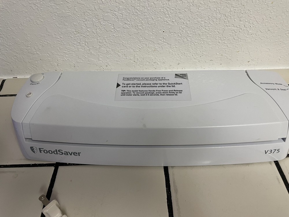 Foodsaver Home Vacuum Packaging System Primary Series V375