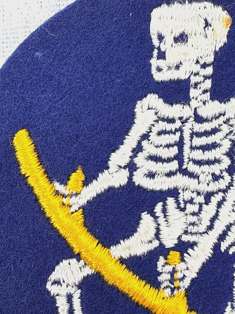 ORIGINAL WWII USAAF GRIM REAPER 13TH BOMB SQUADRON PATCH