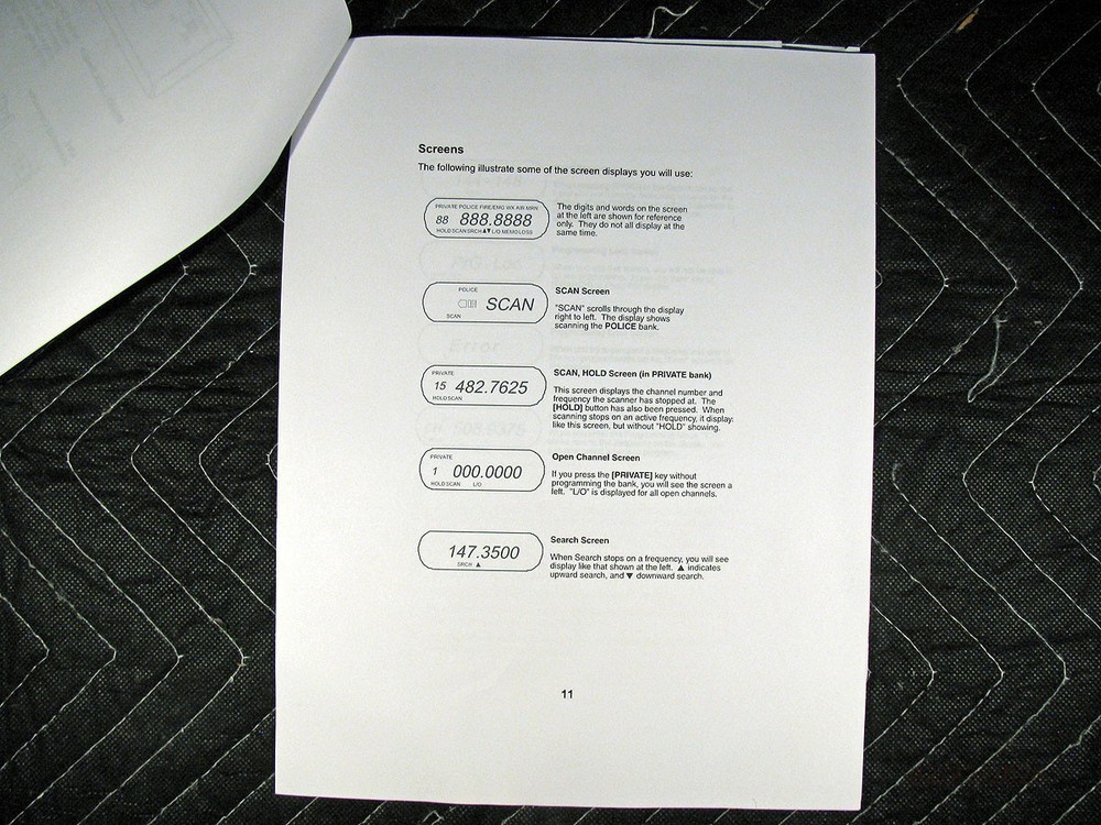 Uniden Bearcat BC350A Auto Scanner Manual