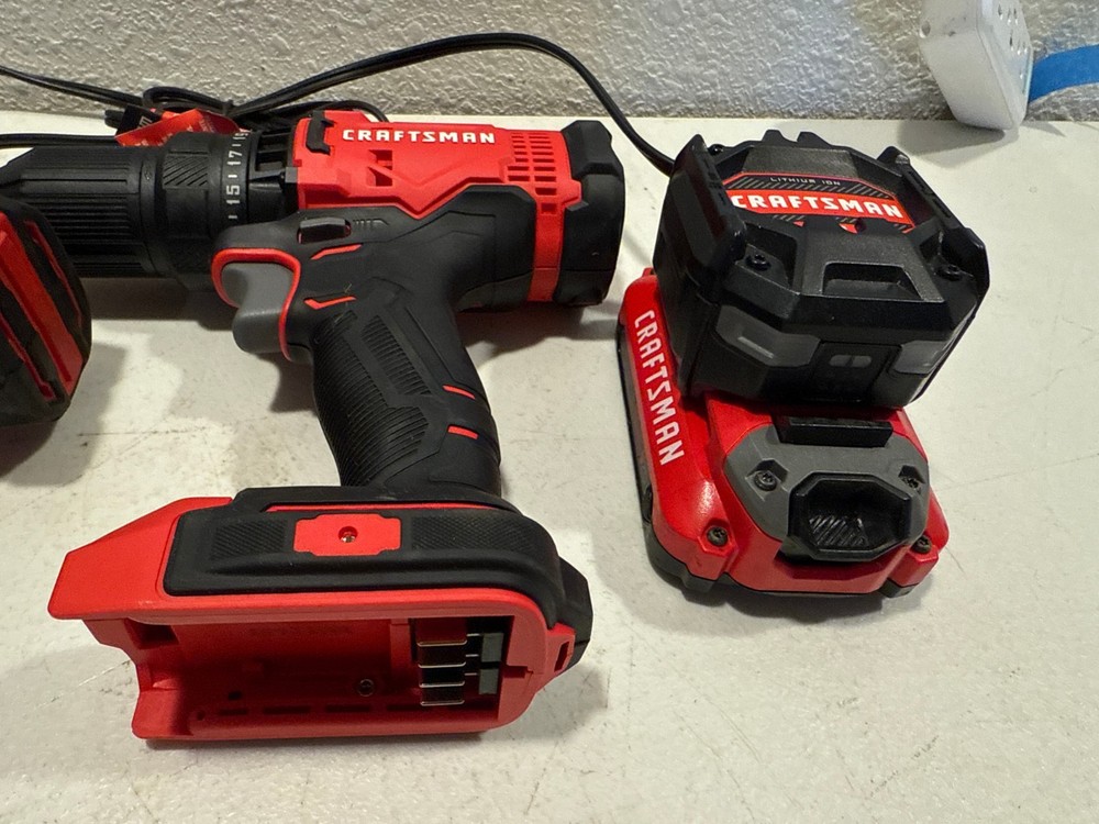 Craftsman 2 Drill CMCD700, With Charger & Battery