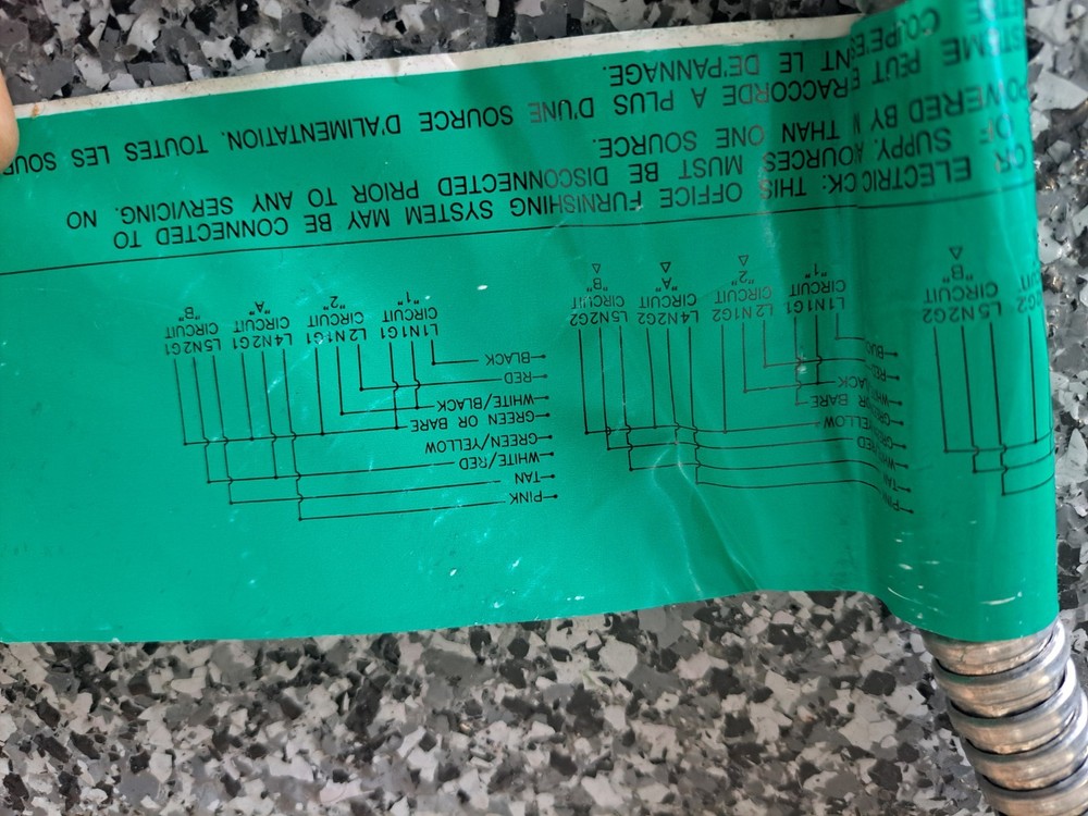 Knoll DIVIDENDS And GLOBAL Evolve Ceiling Infeed 25ft Long 4 Circuits