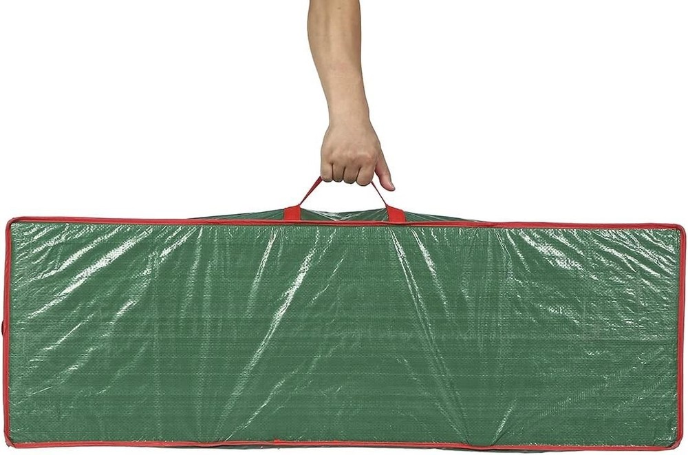 Underbed Gift Wrap Organizer with Handle Holds 20 Rolls Green Storage Container