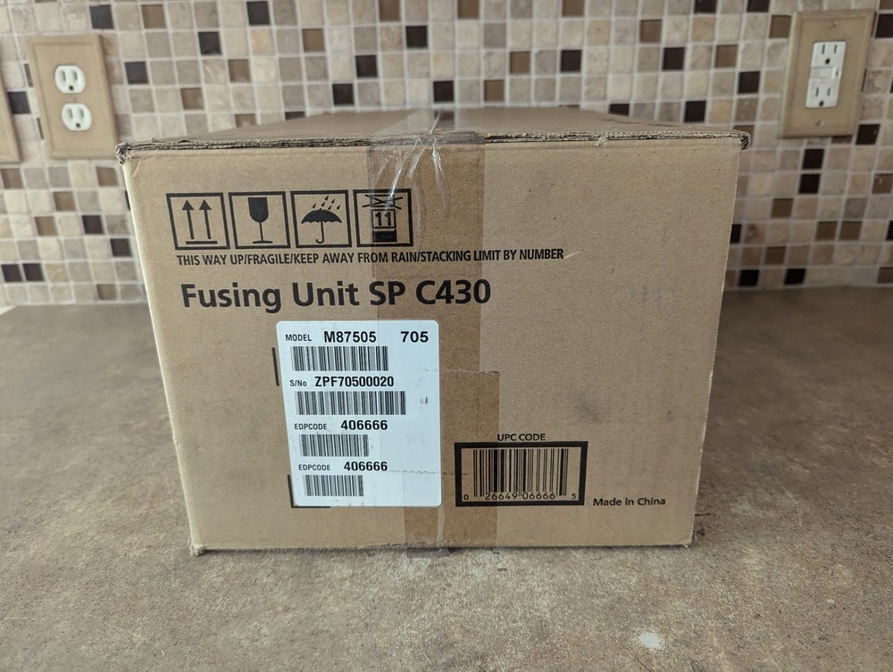 GENUINE RICOH SP C430 M87505 FUSING UNIT GT-4