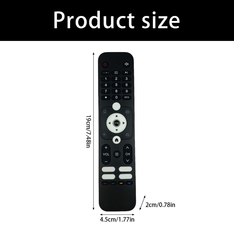 HTRU31 TV Controller IR Technology Wear Resistant Construction Plugs Play