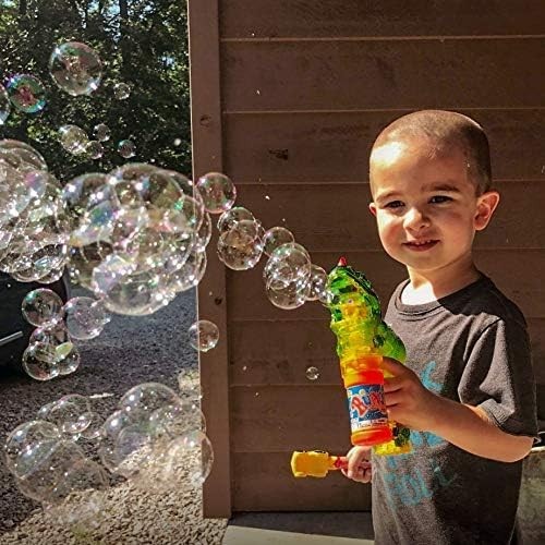 Delightful Dinosaur Bubble Gun - Engaging Automatic Blower for Creative Play
