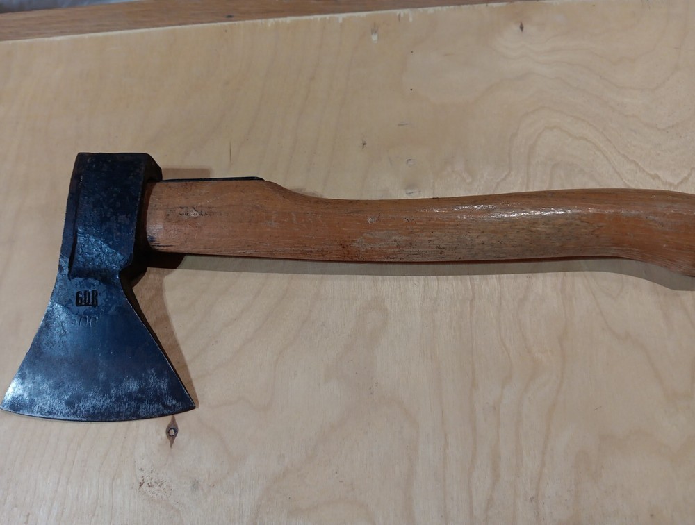 VINTAGE EAST GERMAN HAND AXE