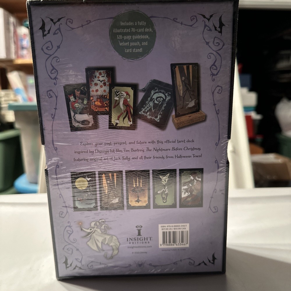 Disney’s The Nightmare Before Christmas Mega-Sized Tarot Deck & Book.