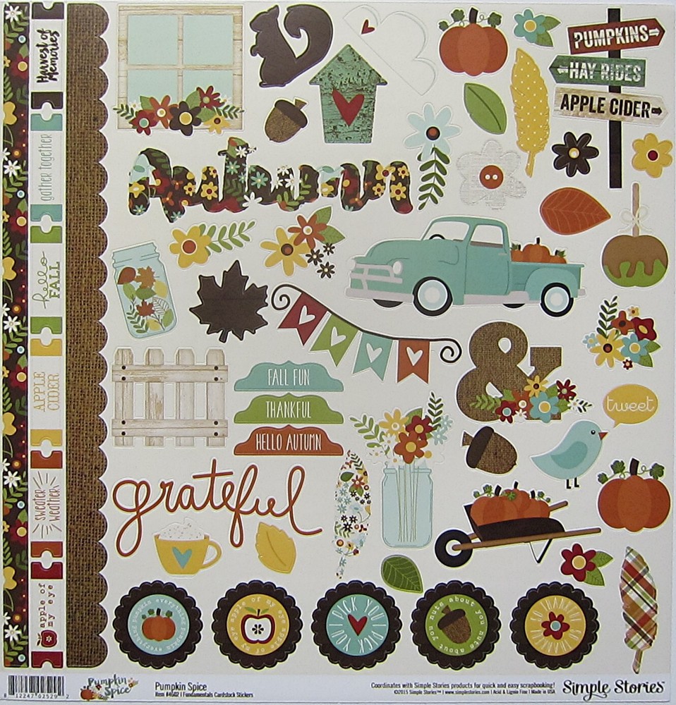 Simple Stories Sticker Sheets (11 sheets) Save 70%