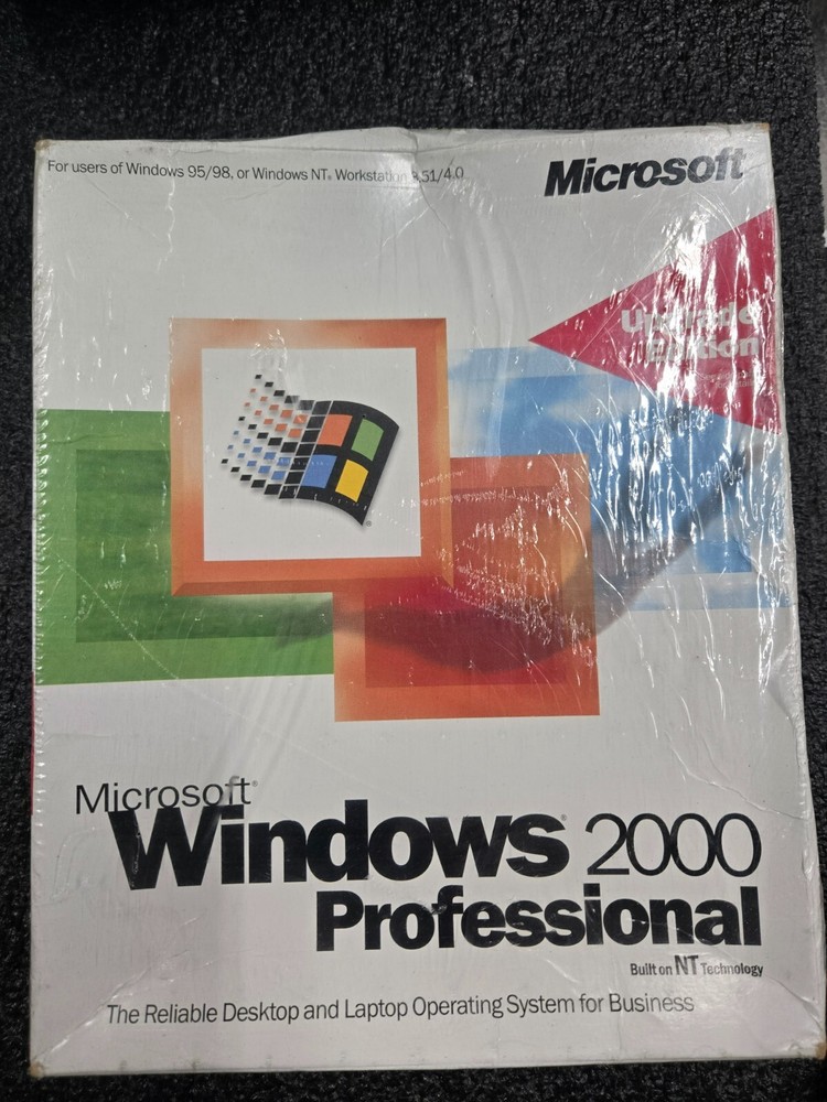 Microsoft Windows 2000 Professional Upgrade Edition