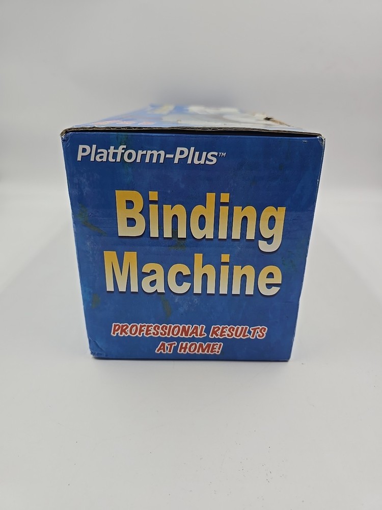 Platform Plus Binding Machine Scrapbooking Report Up to 100 Sheets Office School