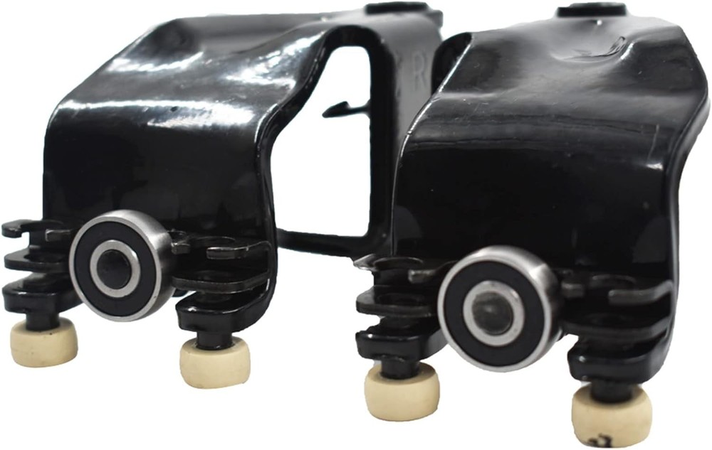 2Pcs Sliding Door Rollers Hinge Assembly Left Right Replacement for...