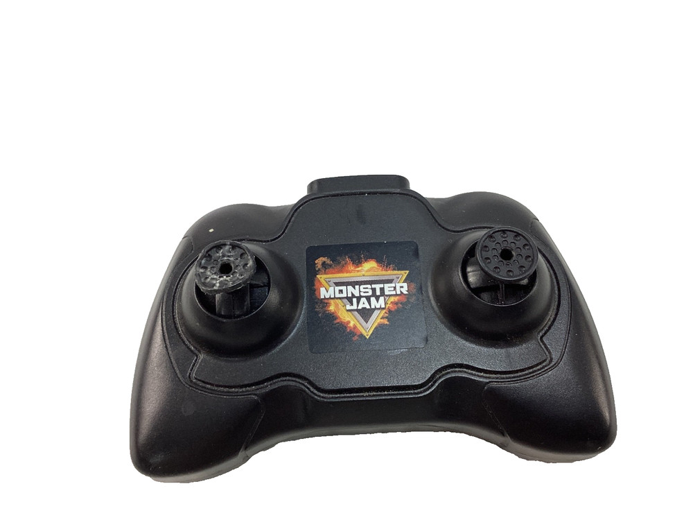Monster Jam Remote Control Black Joystick Spin Master untested
