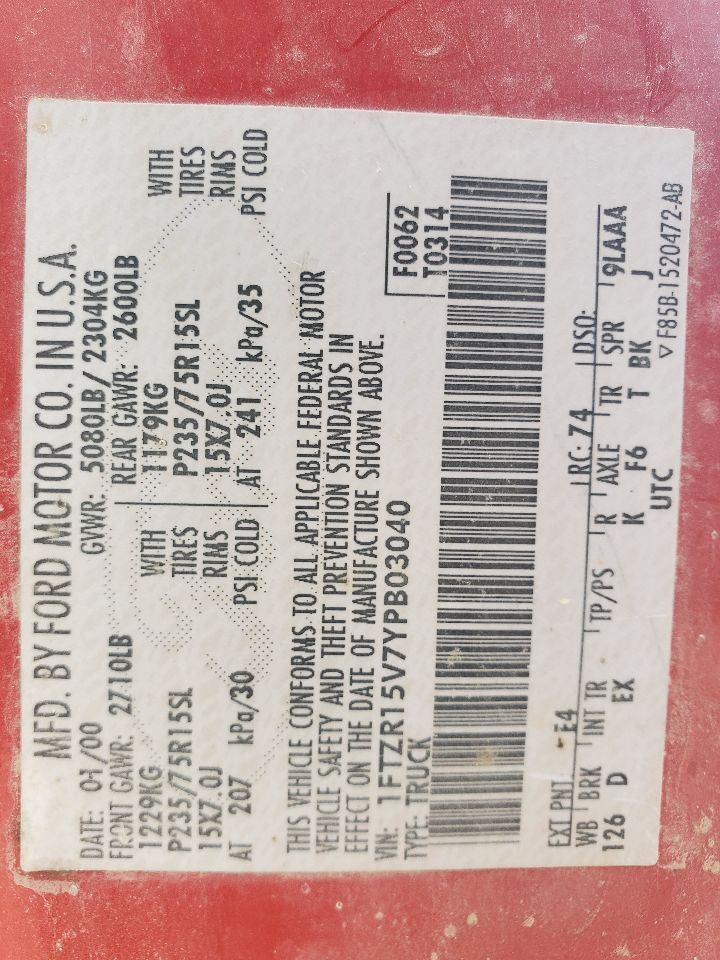 Back Glass Fixed Tinted Fits 98-11 RANGER 298908