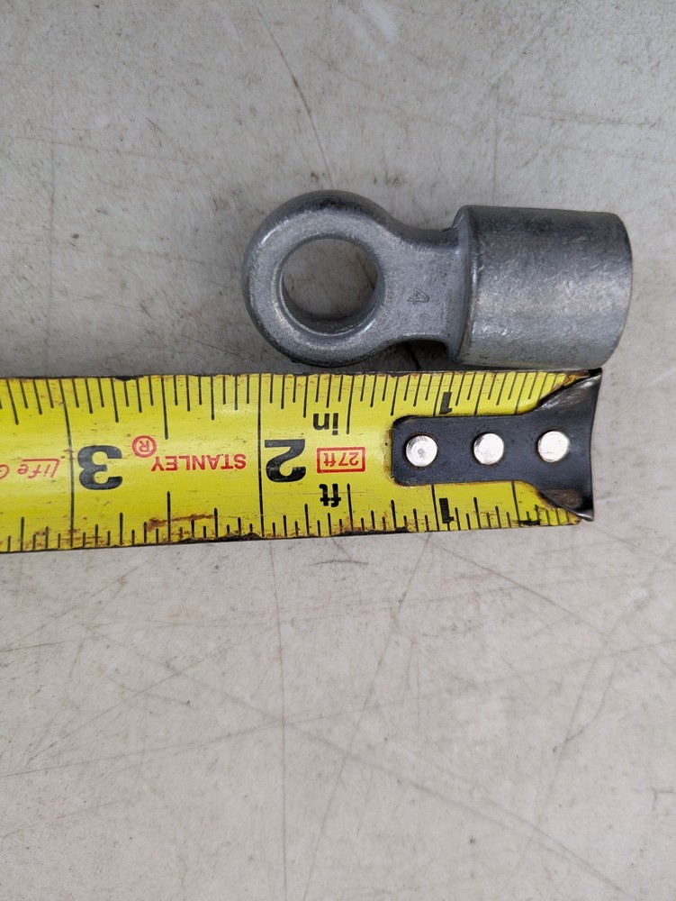 Threaded Eye  Pull Ring for Chimney Brush or Skylight Opener Wand 1/2" Thread