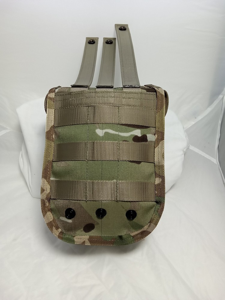 Utility pouch MTP, molle front, clip and "hook + loop" closure, molle attachment