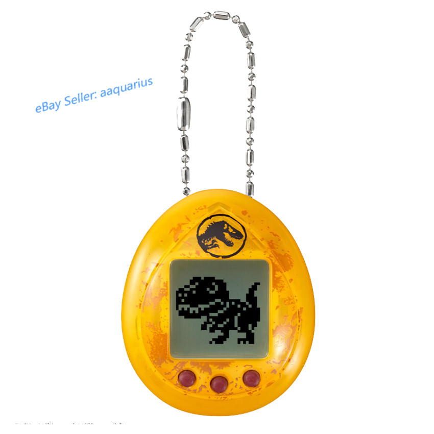Jurassic  Tamagotchi Orange Version Figure Bandai