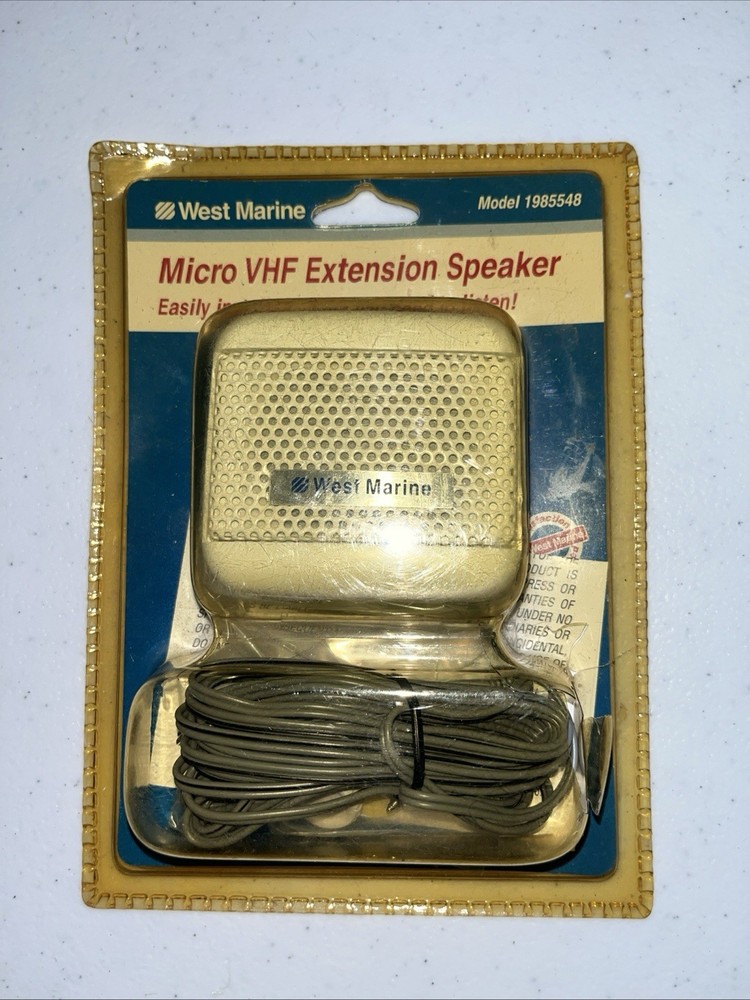West Marine Micro VHF Extension Speaker Model 1985548