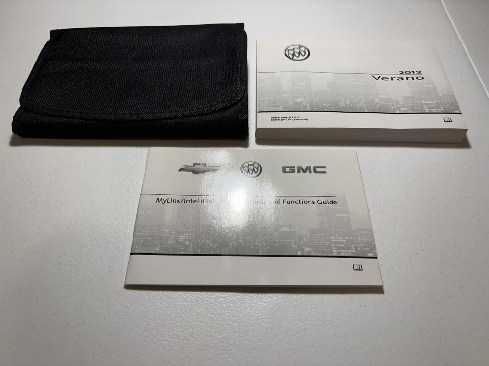 2012 Buick Verano Owner's Manual OEM Set