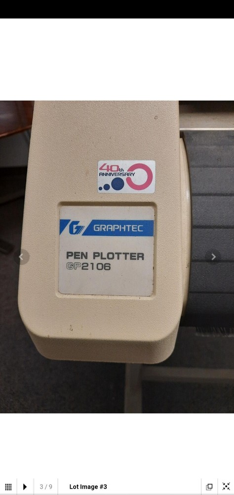 graphtec gp2106 plotter control panel button board Epson display ea-d20025ar