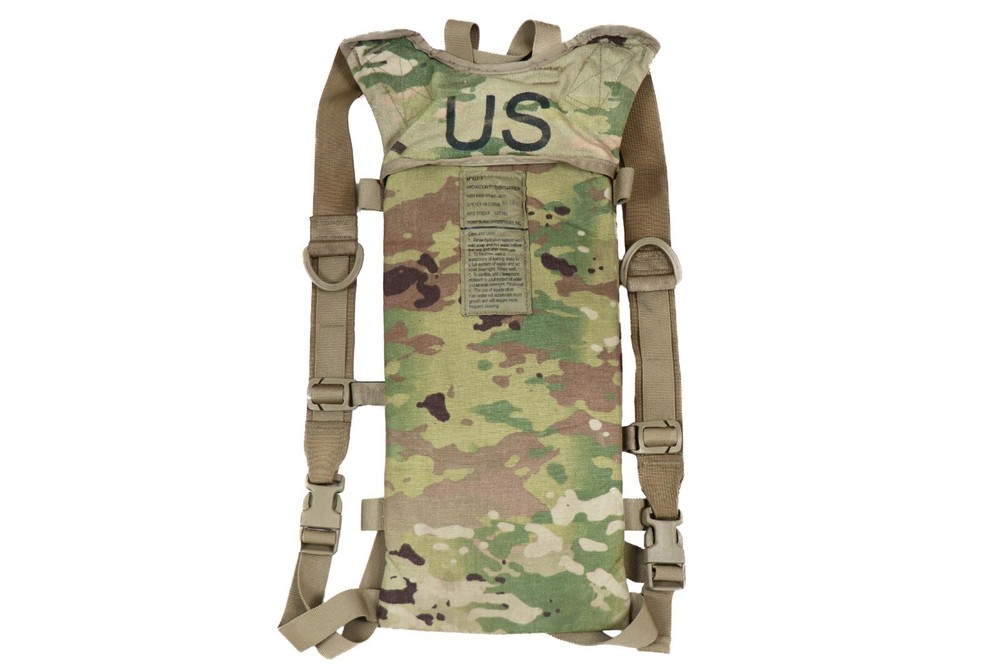 US Army OCP Multicam Molle II Hydration System Carrier Water Backpack No Bladder