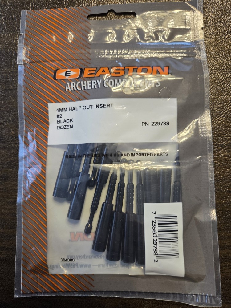 Easton 4mm Half Out Inswets #2