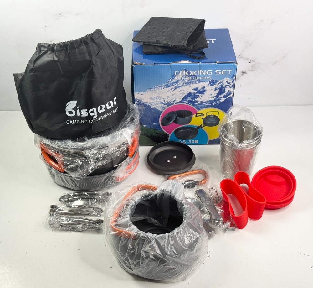New/Open Box - Bisgear Cooking Camping Set